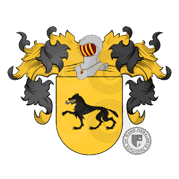 Coat of arms of family Machorro