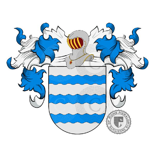 Coat of arms of family Marin
