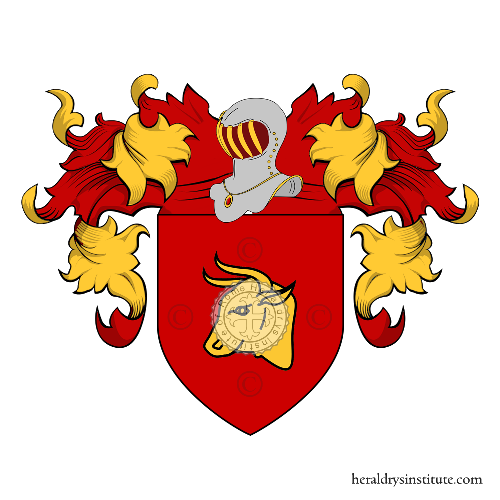 Coat of arms of family Bove (France)