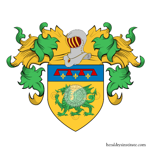 Coat of arms of family Ansaldi