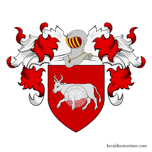 Coat of arms of family Bove (Velletri)