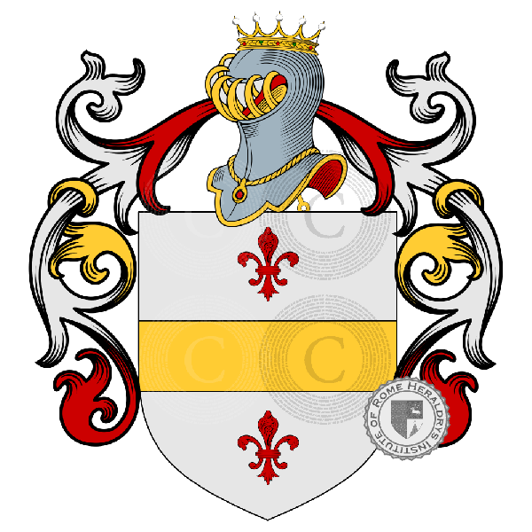 Coat of arms of family Castaldo, Costoldo