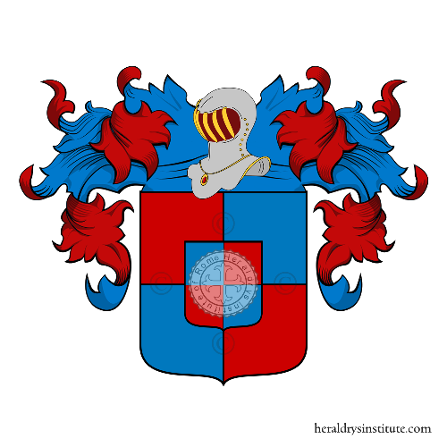 Escudo de la familia Castaldo o Costoldo (Trieste, Venezia)