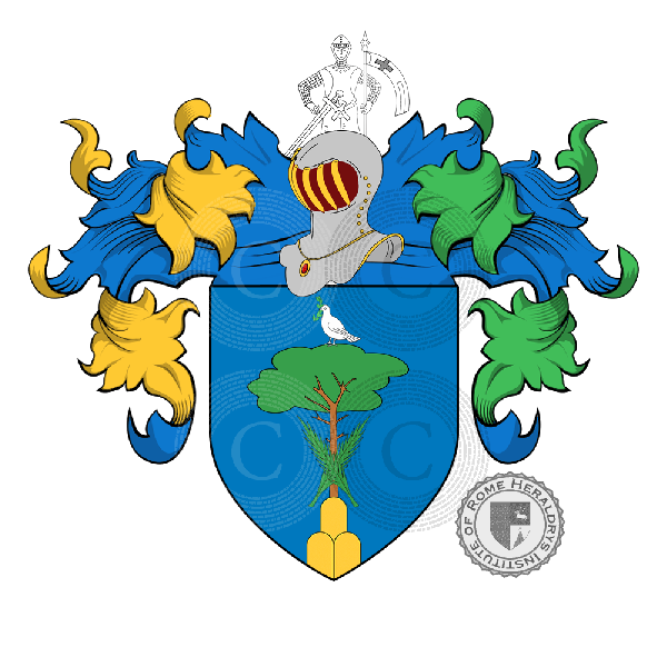 Coat of arms of family Fantaguzzi
