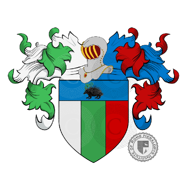 Coat of arms of family Patuzzi