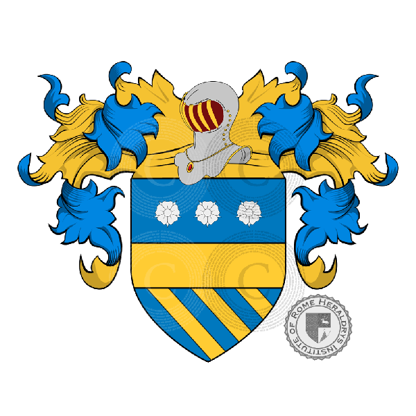 Coat of arms of family Tresca