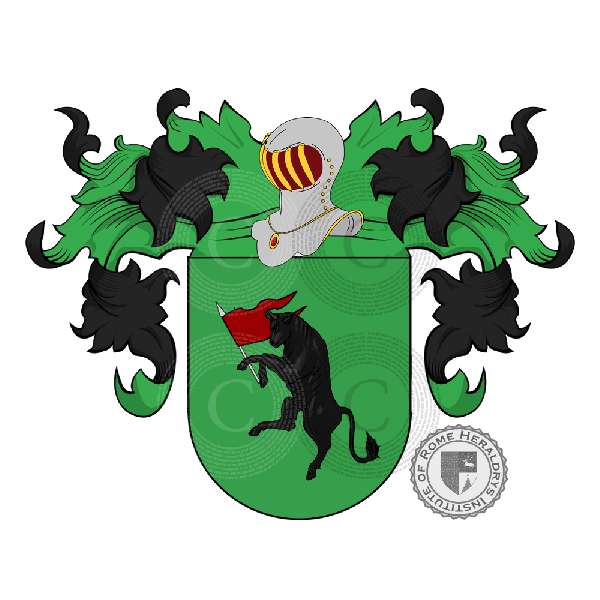 Coat of arms of family Salto
