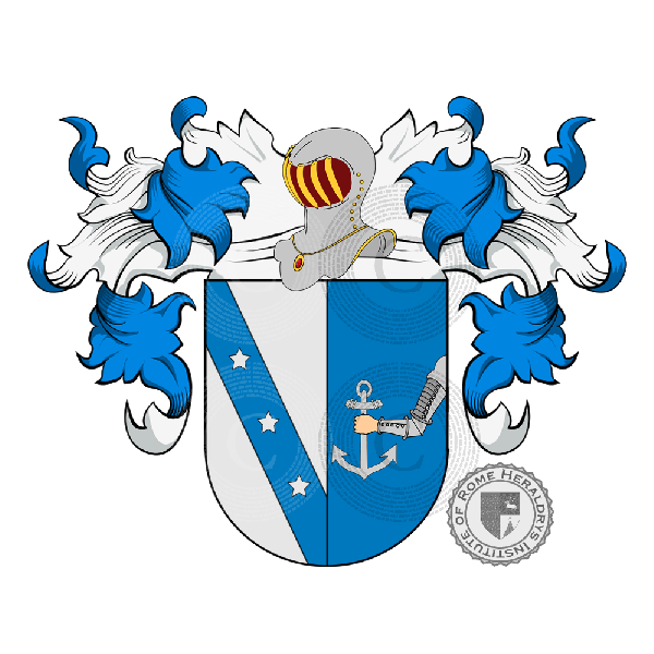 Coat of arms of family Ferraz - Aragón