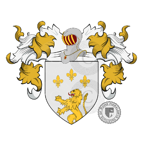 Coat of arms of family Anzola (da)