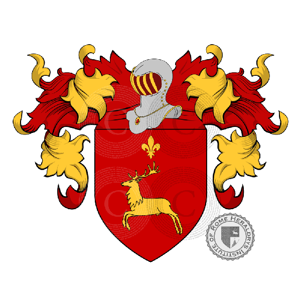 Coat of arms of family Corredi
