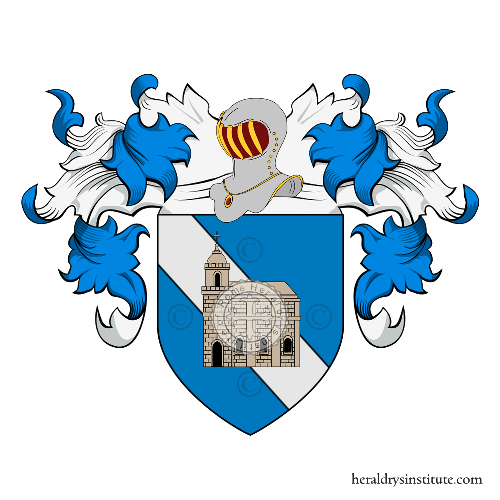 Wappen der Familie Chiesa (Toscana)