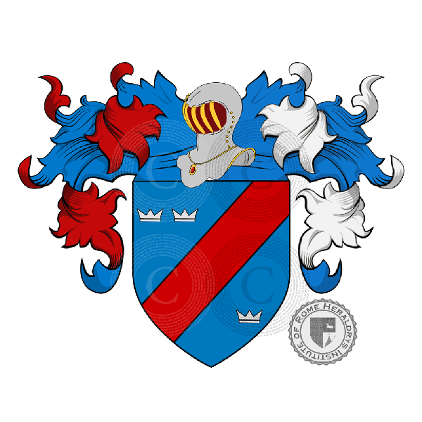 Coat of arms of family Franco Schiavo