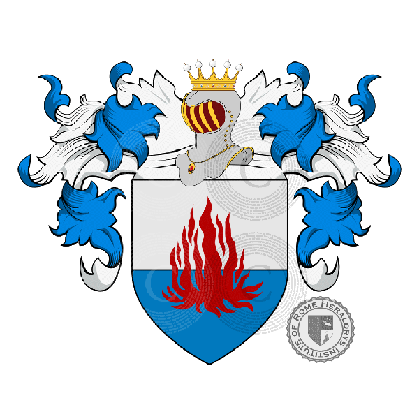 Coat of arms of family Corti