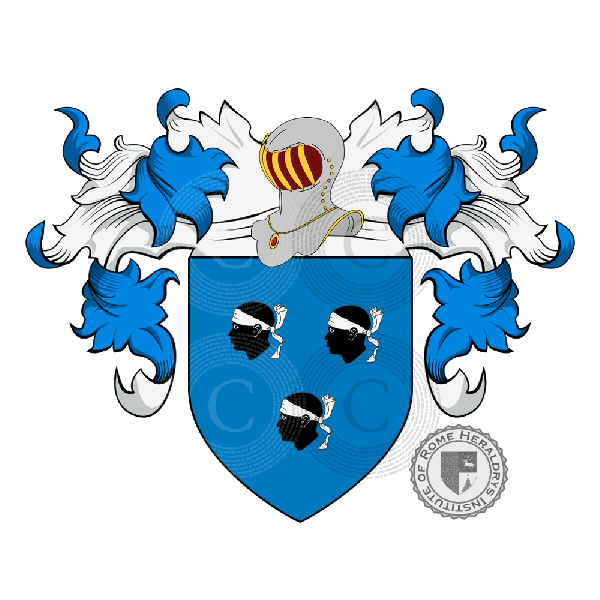 Wappen der Familie Moretti (Firenze)