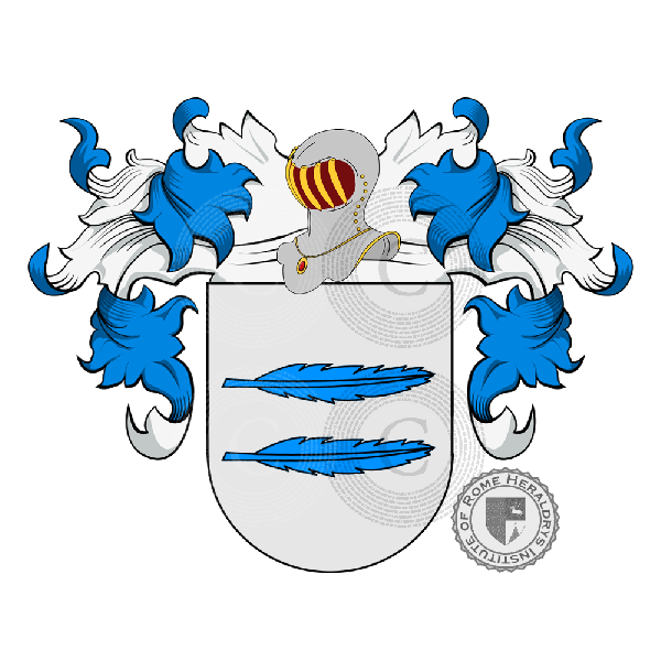 Coat of arms of family Moyano