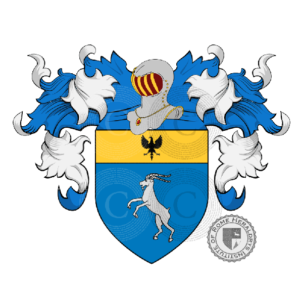 Escudo de la familia Capra (Milano)