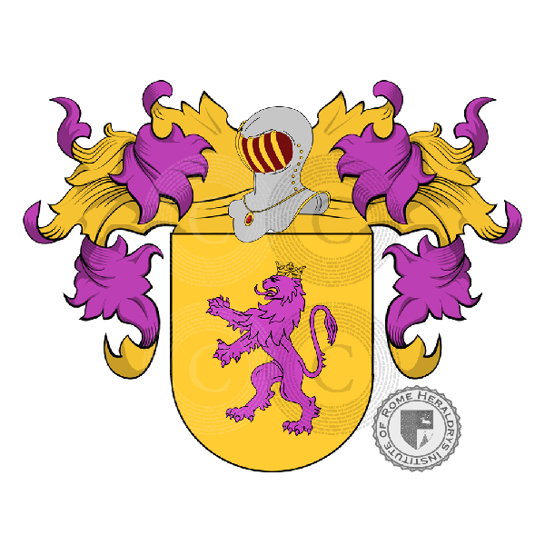 Coat of arms of family Silva (Da)