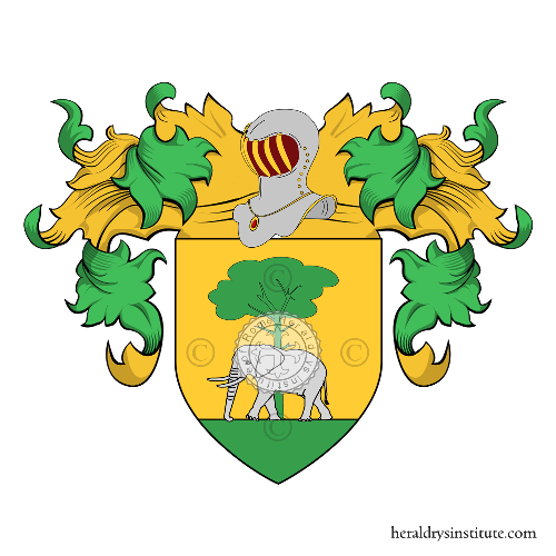 Coat of arms of family Cendra