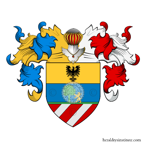 Escudo de la familia Silva (Milano, Lezzeno e lago di Como)