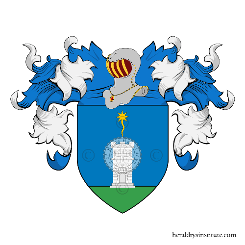 Escudo de la familia Carletti (Roma)