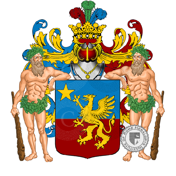 Coat of arms of family Landriani