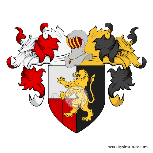 Coat of arms of family Ronchi, Ronca o Ronch (da) (Verona)   ref: 17080