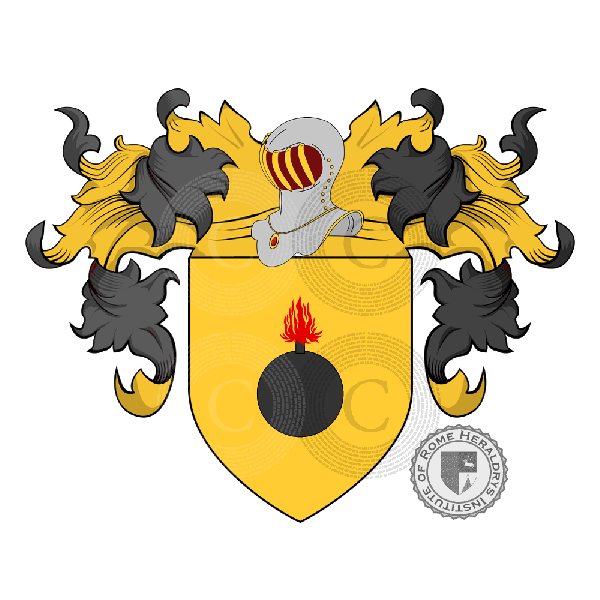Coat of arms of family Casilli