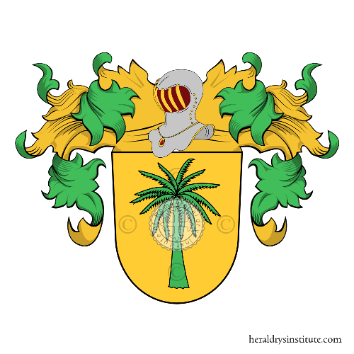 Coat of arms of family Palma, Lapalma