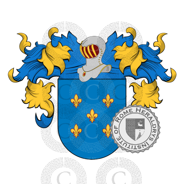 Escudo de la familia Justino