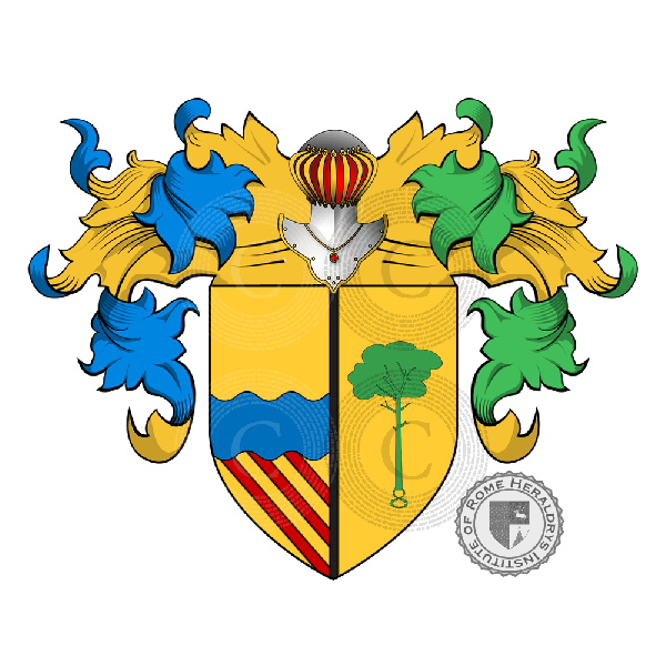 Wappen der Familie Deodato