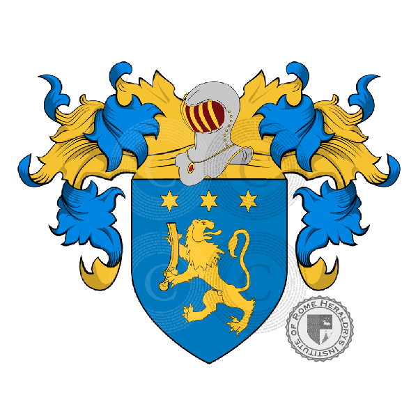 Coat of arms of family Costa Giorgianni