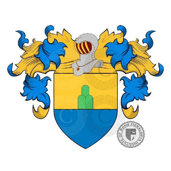 Escudo de la familia Cicci, Ciccio o Cicciu