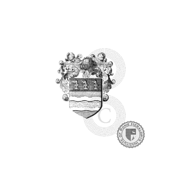Coat of arms of family Bernadet