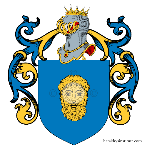 Coat of arms of family Naro