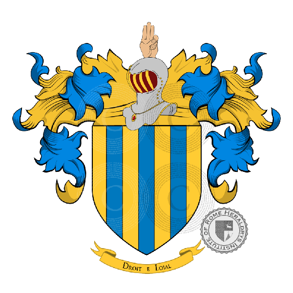 Wappen der Familie Monforti