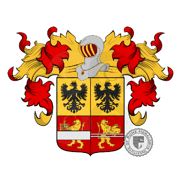 Wappen der Familie Ferrario da Grado (Milano)