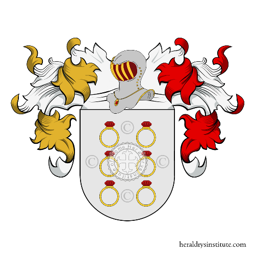 Coat of arms of family Chiloeches