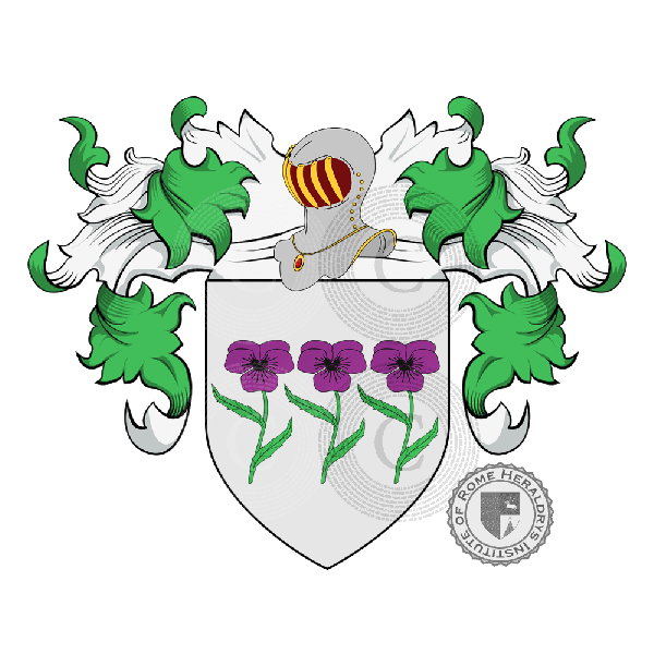 Coat of arms of family Ruis de la Vega