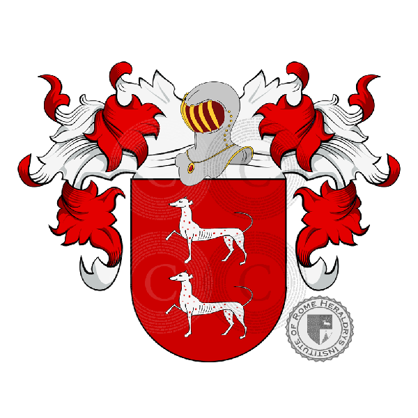 Coat of arms of family Villafana