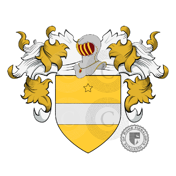 Coat of arms of family Capo