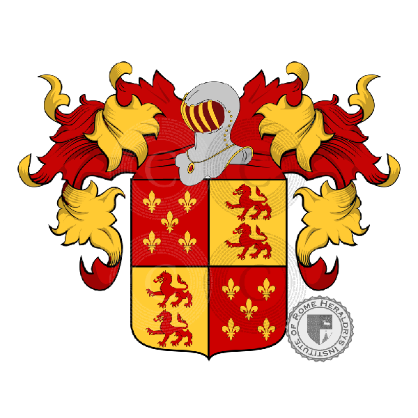 Wappen der Familie Aldana   ref: 17289