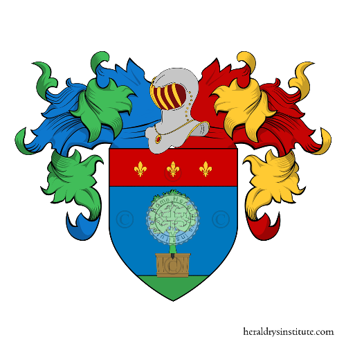 Coat of arms of family Casani