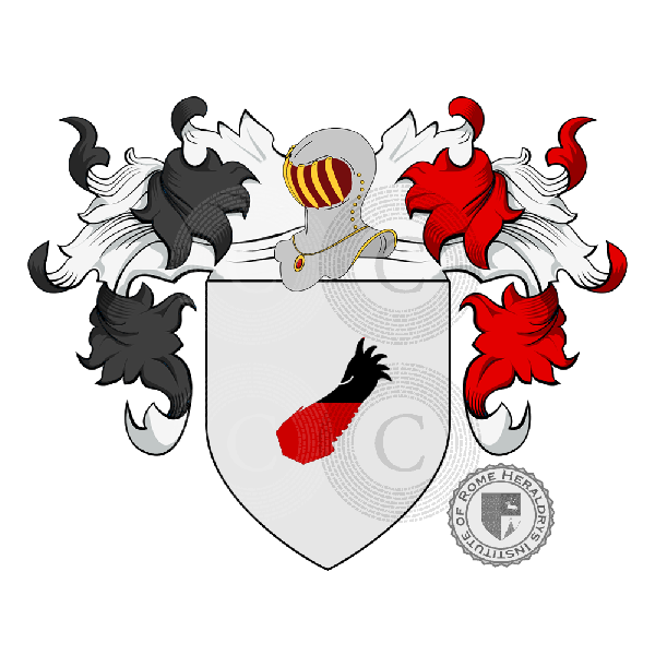 Coat of arms of family Plantard