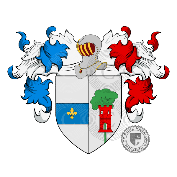 Wappen der Familie Vecchi (Livorno)