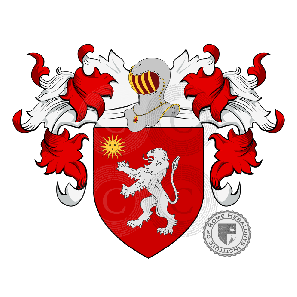 Coat of arms of family Lanata
