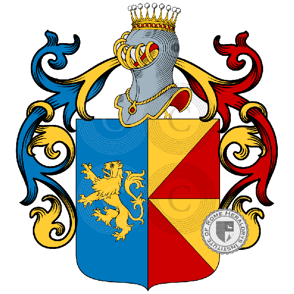 Coat of arms of family Cafaro