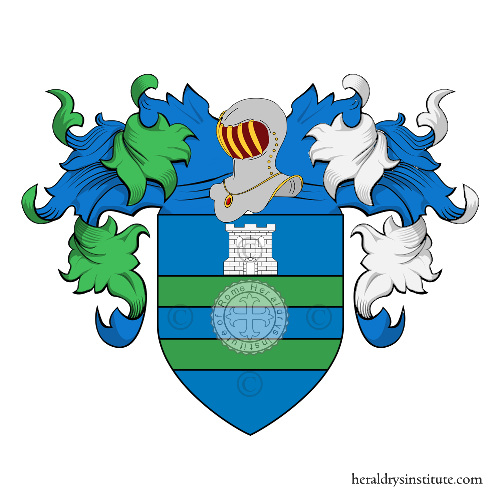 Coat of arms of family Villa