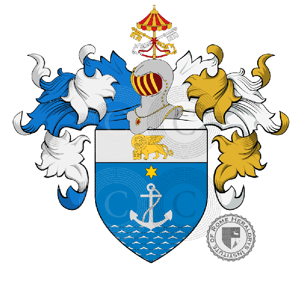 Wappen der Familie Sarto
