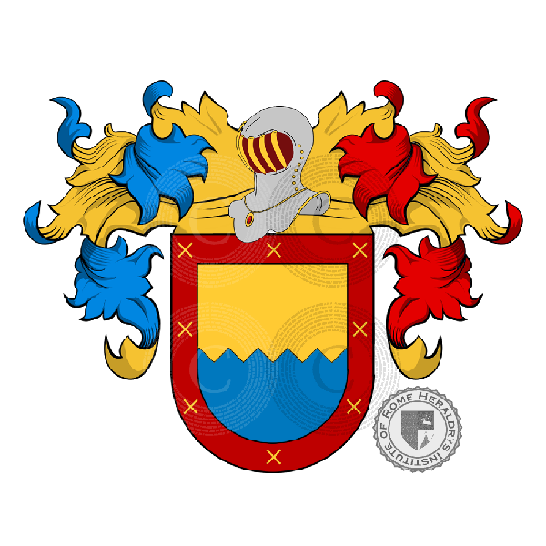 Coat of arms of family Leoncio