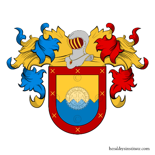 Coat of arms of family Leoncio